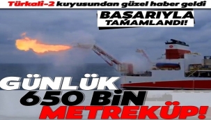 Fatih Dönmez'den Türkali-2 Kuyusu Gaz Müjdesi